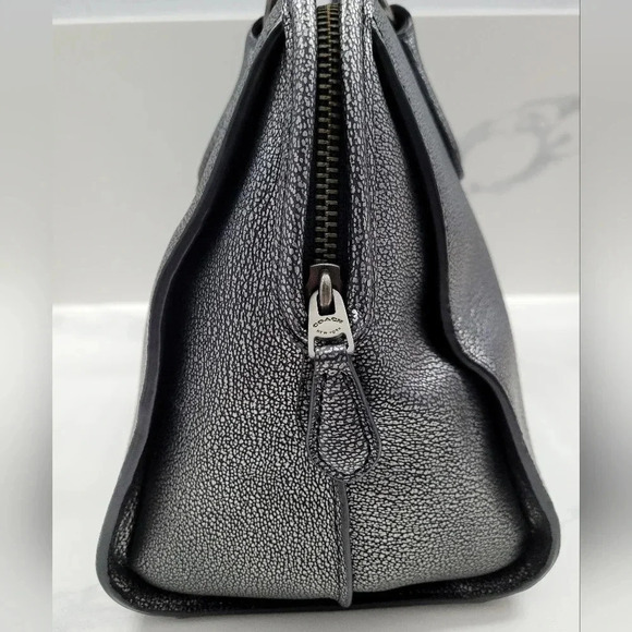 Coach Nolita Gunmetal Dark Grey Bag - Picture 12 of 16